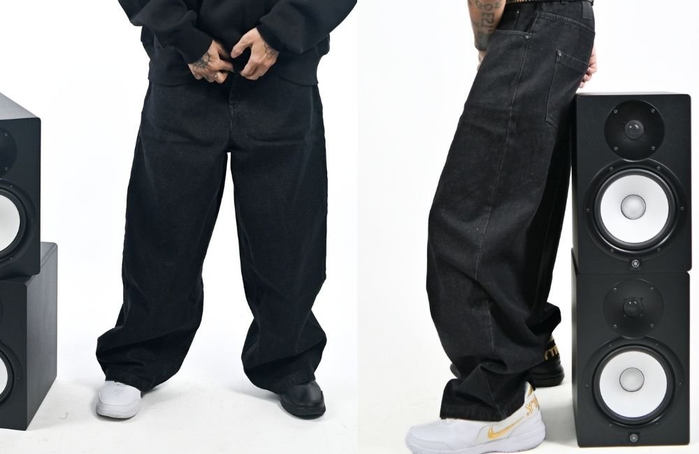 Baggy Jeans & Monochrome Fits: The Metro Cool Combo